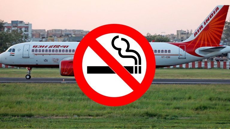 Air India bans smoking and consumption of intoxicating substances at workplace